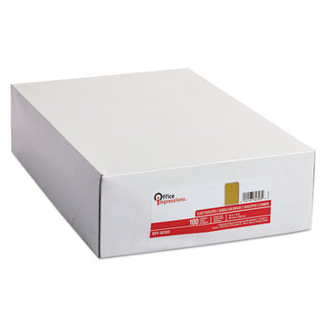 Office Impressions® Clasp Envelope, #97, Square Flap, Clasp-gummed Closure, 10 X 13, Brown Kraft, 100-box freeshipping - TVN Wholesale